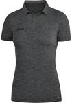 JAKO Damen Poloshirt Premium Basics, Anthrazit-Meliert, 44