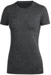 JAKO Damen T-Shirt Premium Basics, Anthrazit-Meliert, 42