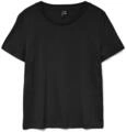 VERO MODA Damen VMPAULA S/S GA NOOS T-Shirt, Black, XS