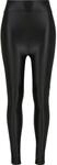 Urban Classics Ladies Highwaist Shiny Metalic Leggings Frauen Leggings schwarz...