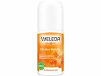 WELEDA Bio Sanddorn 24h Deo Roll-on, natürliches Naturkosmetik Deodorant mit