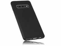 mumbi Hülle kompatibel mit Samsung Galaxy S10 Handy Case Handyhülle, schwarz