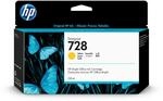 HP 728 Gelb 130 ml Original Druckerpatrone (F9J65A) mit originaler Tinte, f&uuml;r