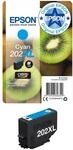 Epson 202XL Cyan Kiwi High Yield Genuine, Claria Premium Ink Cartridge