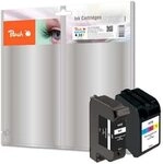 Peach H15/17/23/25/41/45/78 Spar Pack Druckk&ouml;pfe (BK, C) ersetzt HP No. 45,...