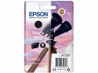 Epson Original 502 Tinte Fernglas Singlepack schwarz Standard, XP-5100 XP-5105