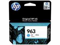 HP 963 (3JA23AE) Blau Original Druckerpatrone für HP OfficeJet Pro 9010, 9012,...