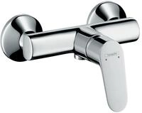 hansgrohe Focus - Duscharmatur Aufputz f&uuml;r 1 Verbraucher, Mischbatterie Dusche,