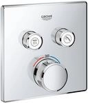 GROHE Grohtherm Smartcontrol, Duscharmatur Thermostat Unterputz (2 Absperrventile,