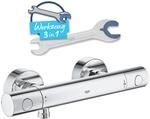 GROHE Precision Get, Duscharmatur, wassersparend (Thermostat f&uuml;r stets konstante