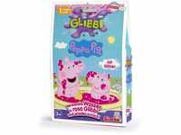 Simba 105953348 - Glibbi Peppa Pig, Badewannenspielzeug, pinker Glitzerschleim,