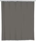 WENKO Duschvorhang Mouse Grey - wasserdicht, pflegeleicht, Polyethylen-Vinylacetat,