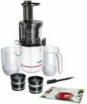 Bosch Entsafter SlowJuicer, vitaminschonendes Entsaften, Kaltpresse, sehr leise,