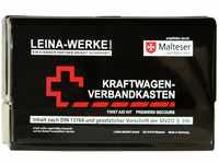LEINA-WERKE REF 10058 Leina Kfz-Verbandkasten Star II, Inhalt DIN 13164, schwarz