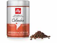 illy Kaffeebohnen zu mahlen Arabica Selection Kolumbie, 250 g Dose