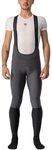 Castelli 4521517 VELOCISSIMO 5 BIBTIGHT Leggings Men's Dark Gray/Silver Reflex XL