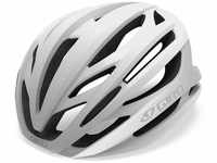 Giro Unisex – Erwachsene Syntax Fahrradhelm Road, Matte White/Silver, M |...