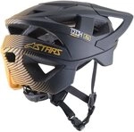 Alpinestar Alpinestars Helm Vector Pro A2, Mattes Ebenholz/Mandarine, S