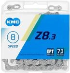 Fahrrad Kette, KMC Fahrradkette, Z8 EPT, 1/2" x 3/32", 114 Glieder, 8-fach, mit...