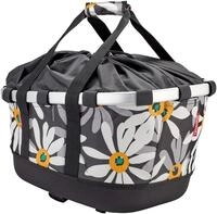 KlickFix Unisex &ndash; Erwachsene Bikebasket GT Fahrradkorb, Margarite, Ma&szlig;e: 33 x 27 x