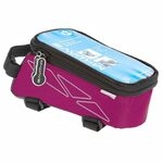 Fahrrad Oberrohrtasche, Handyfach & Touch-Folie, wasserabweisend, pink, Rotterdam TOP