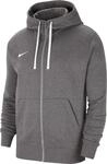 Nike Herren M Nk Flc Park20 Fz Hoodie Sweatshirt, Charcoal Heathr/White/White,...