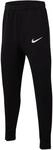 Nike Unisex Kinder Y Nk Flc Park20 Kp Pants, Black/White/White, XL