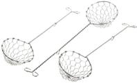 Metaltex 256015010 Fonduesiebe 3 St&uuml;ck Edelstahl
