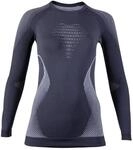 UYN Damen Evolutyon Uw Lg_sl. Damen Shirt, Grau (Charcoal/White/Light Grey),...