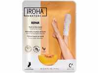 Iroha Fußsöckchenmaske - Peach Socks - Reparing (1 x 2 Stück)