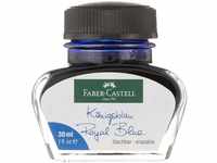 Faber-Castell 149839 - Tintenglas Königsblau, löschbar, 30 ml
