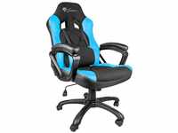 Genesis Nitro 330 Schwarz Blau Gaming Stuhl, Bürostuhl, Schreibtischstuhl,