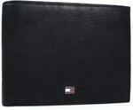 Tommy Hilfiger Herren Geldbeutel Johnson mit M&uuml;nzfach, Schwarz (Black),