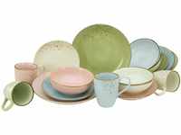 CreaTable, 20450, Serie Nature Collection PASTELL, 16-teiliges Geschirrset,