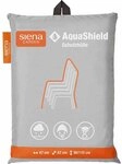 Siena Garden AquaShield Stapelstuhlschutzh&uuml;lle, silber-grau, mit Active Air...