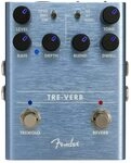 Fender Tre-Verb, Effektpedal f&uuml;r Gitarre, Digitales Reverb/Tremolo