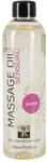 SHIATSU Sensual Jasmin Massage&ouml;l 250 ml I Zarter Jasminduft I Pflegendes Massage&ouml;l