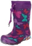Beck M&auml;dchen Butterfly Schlupfstiefel, Violett, 35 EU
