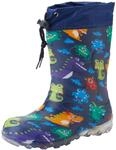 Beck Jungen Blinking Monsters Schneestiefel, Blau, 33 EU
