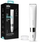 Braun Body Mini-Trimmer, elektrischer K&ouml;rperrasierer mit Trimmeraufsatz f&uuml;r...