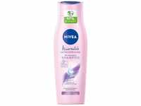 NIVEA Pflegeshampoo Hairmilk Shine Glanz, Shampoo ohne Silikone für trockene...
