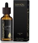 NANOIL Rizinus&ouml;l &ndash; nat&uuml;rliches, reines, kaltgepresstes, unger&ouml;stetes Bio