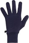 Icebreaker Unisex Sierra Merino Gloves Handschuhe, Midnight Navy, XS