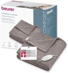 Beurer HD 75 Heizdecke, kuschelige W&auml;rmedecke mit 6 Temperaturstufen,