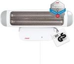 reer Wickeltischstrahler FeelWell, Heizstrahler zur Wandmontage, 2 Heizstufen, Timer,