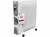 SUNTEC Ölradiator Heat Safe 2500 Watt max | elektrische Heizung mit...