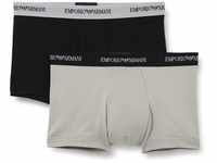 Emporio Armani Underwear Herren 2-Pack-Trunk Essential Core Logoband Underwear,