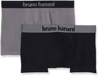 bruno banani - Flowing - Short - 2er Pack (4 Schwarz / Grau Melange)