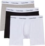Calvin Klein Herren 3er Pack Boxershorts Briefs Boxer Brief Stretch, Mehrfarbig