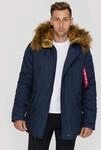 Alpha Industries Explorer Winterjacke f&uuml;r Herren Rep.Blue